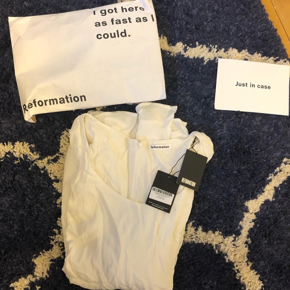 REFORMATION ROSE DRESS BNWT SIZE 2 - Picture 4 of 5